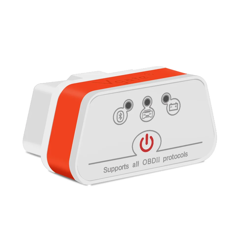 icar V2.1 Orange Vgate iCar2 ELM 327 V2.1 OBD OBD2 Bluetooth сканер OBD 2 ODB2 автомобильный диагностический инструмент ELM327 V2.1 Easydiag PK V1.5 для android - Цвет: icar V2.1 Orange