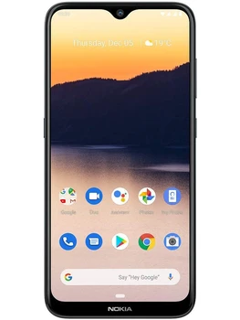 Перейти на Алиэкспресс и купить Телефон Nokia 2,3, уголь (уголь), 32 ГБ внутренней памяти 2 Гб оперативной памяти, две sim-карты, экран 6,2 дюйм, камера
