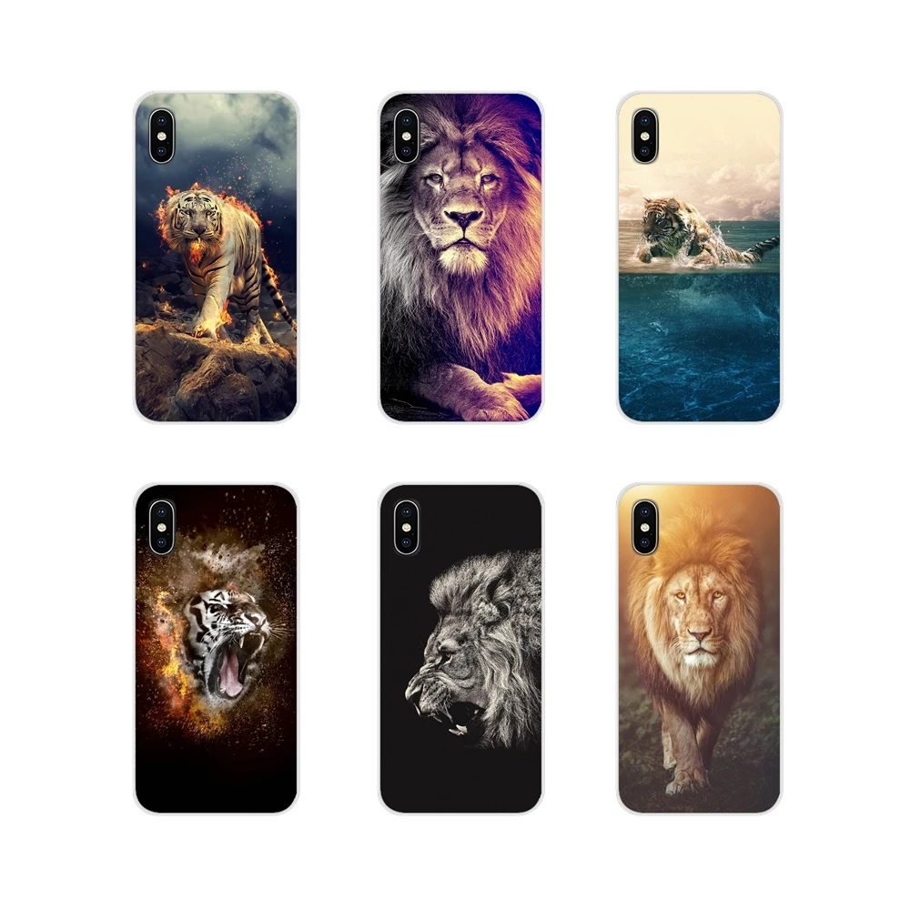 Accessories Phone Cases Covers For HTC One U11 U12 X9 M7 M8 A9 M9 M10 E9 Plus Desire 630 530 626 628 816 820 830 Lion tiger | Мобильные