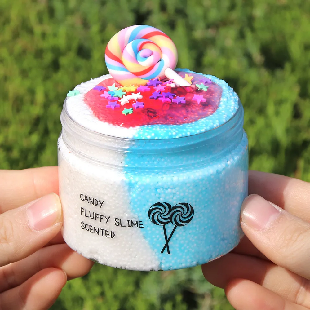 

Candy Lollipop Slime Mud Diy Slime Plasticine Mud Snow Children's Toys clay