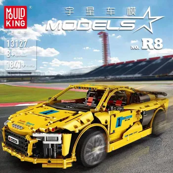 

Building Blocks 13128 R8 Bricks Toys Technic Series Sport Racing Car Model Toy For Children Kids Gifts