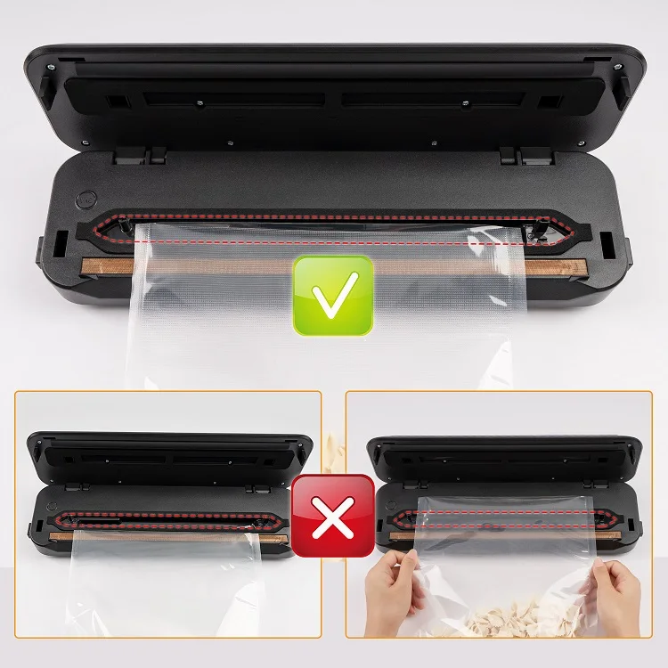 LAIMENG Vacuum Packing Machine Sous Vide Vacuum Sealer For Food