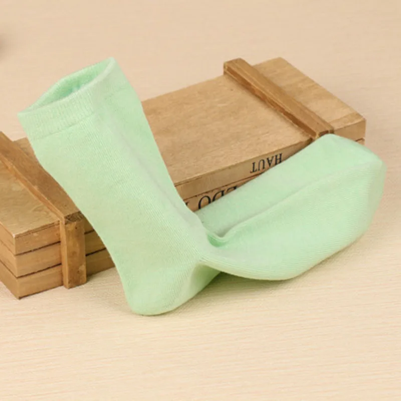 3 пары, носки до середины икры из бамбукового волокна для женщин, яркие цвета, узор в горошек, повседневные спортивные носки, женские мягкие удобные носки