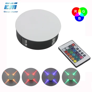 

RGB Spiral Hole LED Wall Light Effect Wall Lamp With Remote Controller Colorful Wandlamp For Party Lobby Home Decoration ZBD0005
