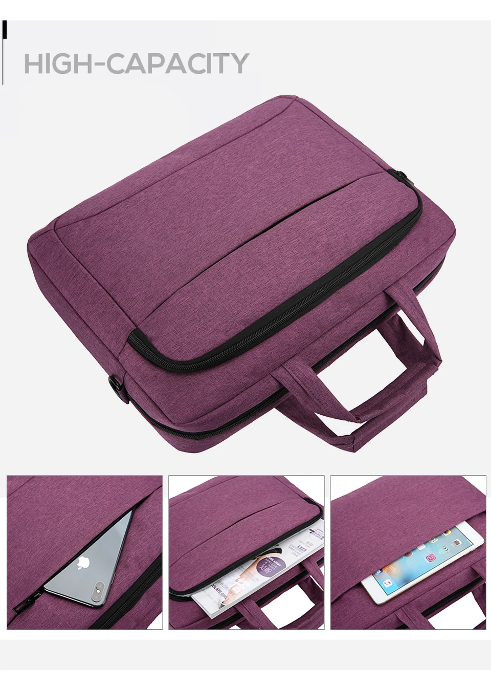 Kissyenia, водонепроницаемый деловой портфель для женщин, для путешествий, 13, 14 дюймов, сумка для ноутбука, портативный,, мужской портфель A4 KS1339