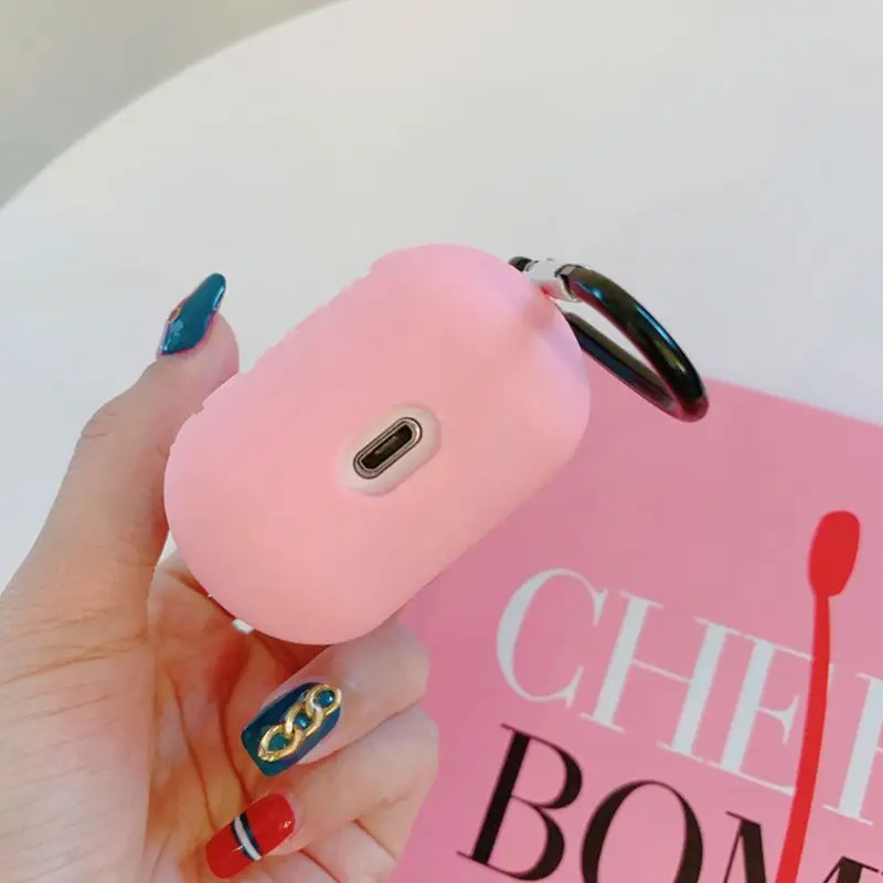 Для AirPods чехол с мультяшным изображением картофеля фри Cat защитный чехол для Airpods 12