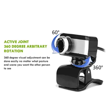

USB Camera Cam HD 480P Webcam Computer Video Built-in Microphone Camera Web Cam for Computer PC Laptop Desktop