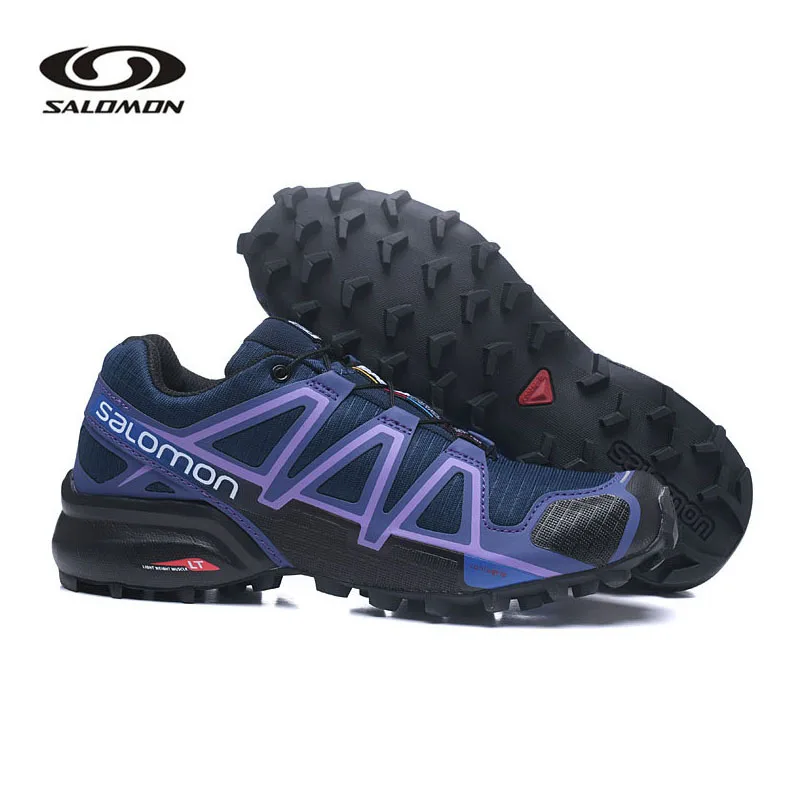 Salomon speed Cross 4 CS беговые кроссовки для бега на открытом воздухе демпфирующие кроссовки Женская спортивная обувь для бега беговые кроссовки - Цвет: Women-Cross 4-1