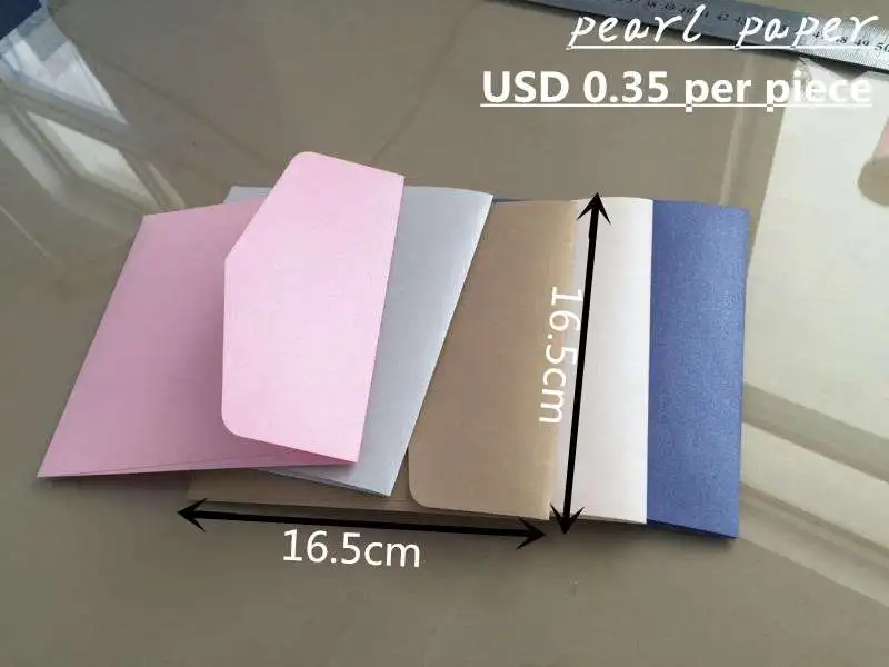 pearl envelope 20 шт./лот морская тема свадебные пригласительные открытки последователь полый узор помолвки торжественная церемония Пригласительные открытки - Цвет: pearl envelope