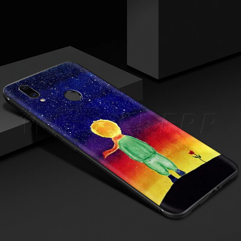 Чехол Маленький принц для Xiao mi Red mi Note 8 mi 3 6 8 9 A1 A2 A3 8A 6X9 T CC9 Lite SE Pro Max F1 10