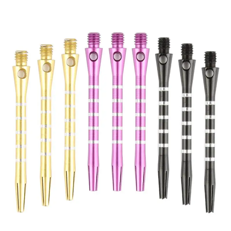 10pcs/set Darts Shaft Portable Duarble Medium Stems Aluminum Shafts Harrows Dart Throwing Toy | Спорт и развлечения