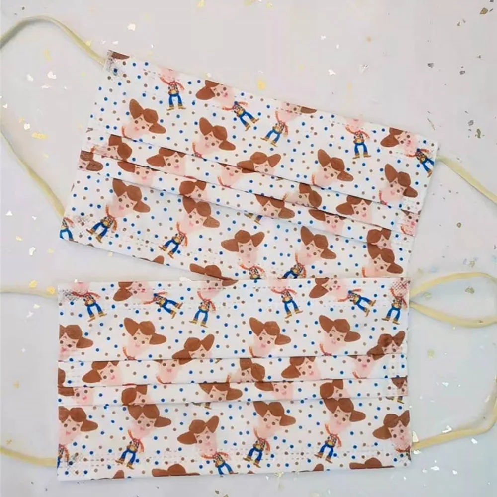 Рисунок 4 - Одноразовые маски для рта с принтом для взрослых