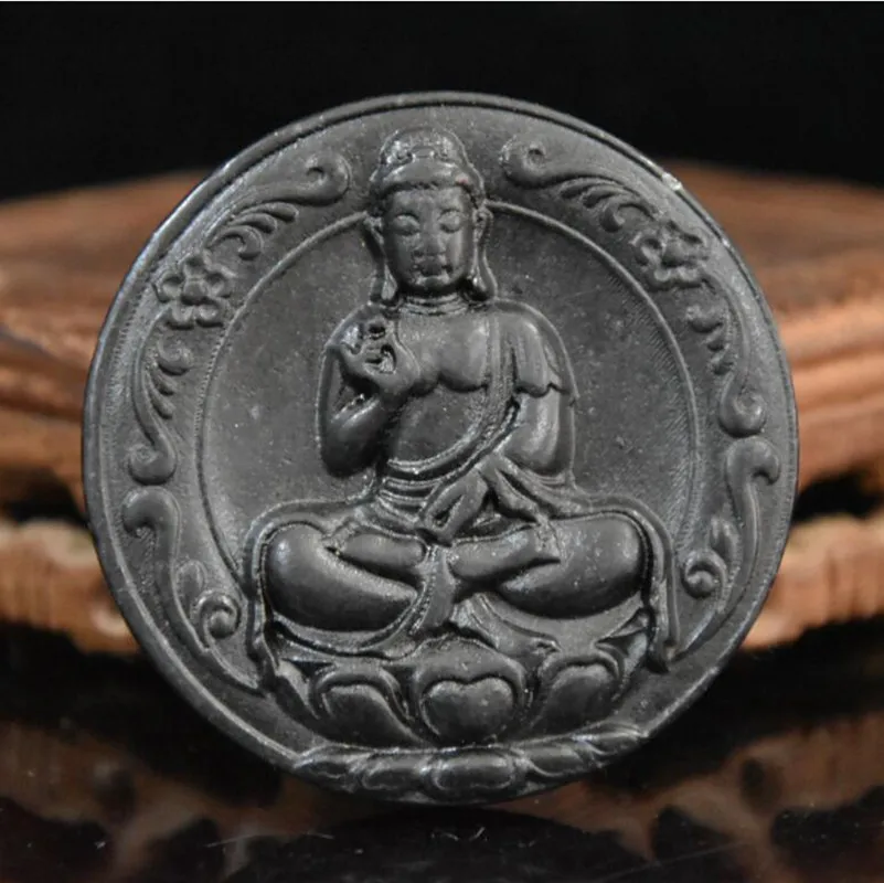 HongshanculturearchaizeblackironmeteoriteGuanyinBuddhaamuletpendantstatue.jpg