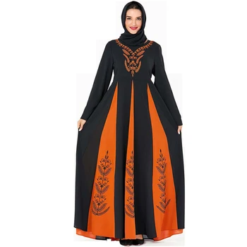 

Plus Size Abaya Dubai Turkey Muslim Hijab Dress Women Abayas Tesettur Elbise Kaftan Turkish Islamic Clothing Robe Djellaba Femme