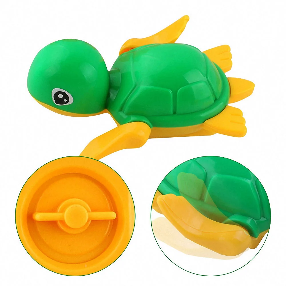 Детская игрушка для купания с мультяшным черепаховым кораблем|Игрушки ванной| |