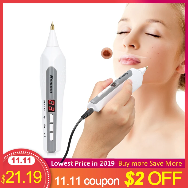 9 Modes Laser for Skin Tag Tattoo Mole Removal Plasma Pen Spot Wart Black Spot Remover Facial Digital Control Face Care Tool