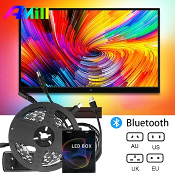 

5M USB LED Strip light 5050 RGB Dream Color Ambilight Kit for HDTV Desktop PC Screen Background lighting 1/2M 3M 4M 5V Hristmas