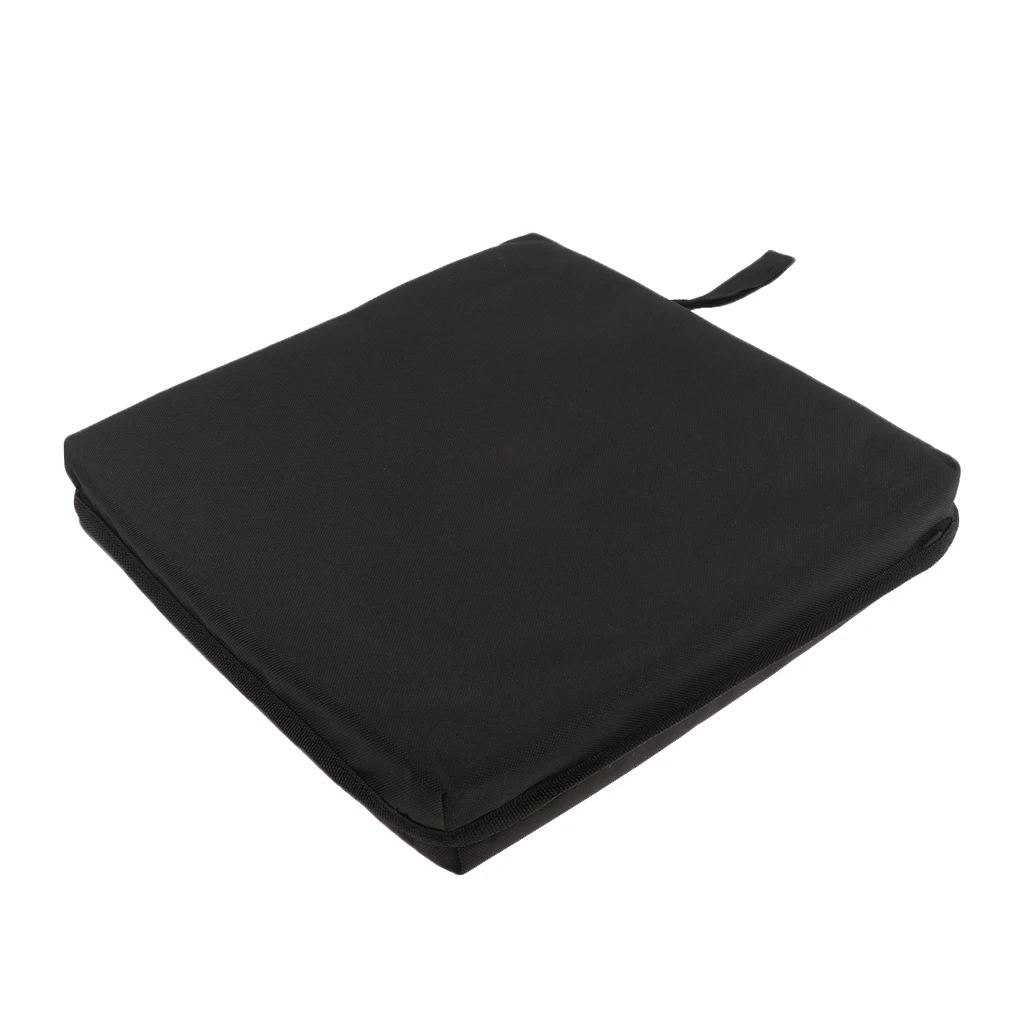Portable Chair Seat Cushion Pad Outdoor Garden Camping Zipper Mat For Sitting Stool Beach Stadium