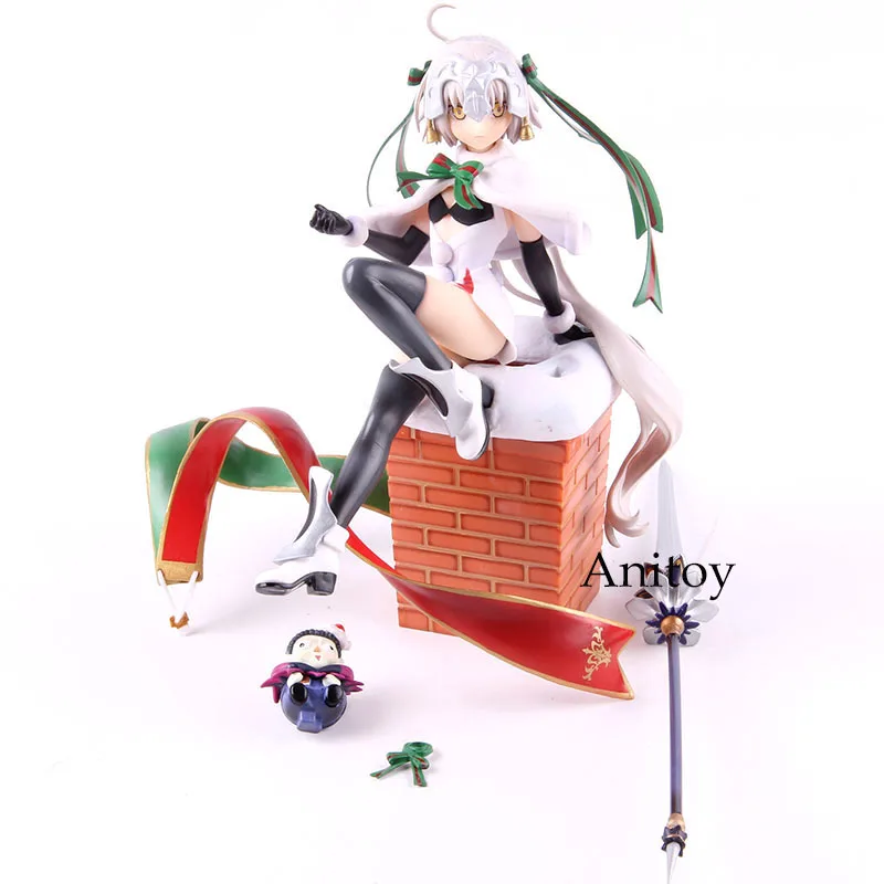 Fate Grand Order FGO Lancer Jeanne D'Arc Alter Santa Lily 1/7 Масштаб ПВХ аниме Fate фигурка Коллекционная модель игрушки - Цвет: no colorful box