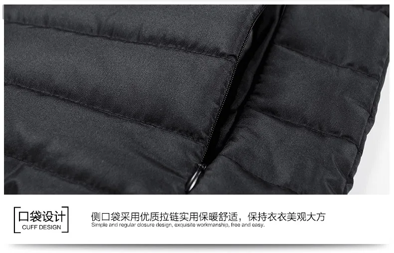 Mens Hooded Jackets Cotton-Padded Overcoat Outerwear Parkas Menswear Winter Thick Warm Casual All-match Man's Coat Parka