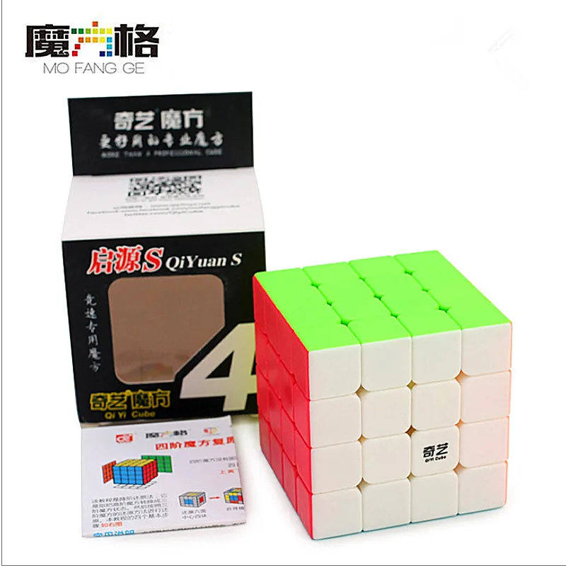 QiYi QiYuan S 4x4x4 скоростной куб qiyuan S 4x4 головоломка магический куб qiyi 4x4 Магический Куб Профессиональная головоломка игрушки cubo magico 4x4 куб