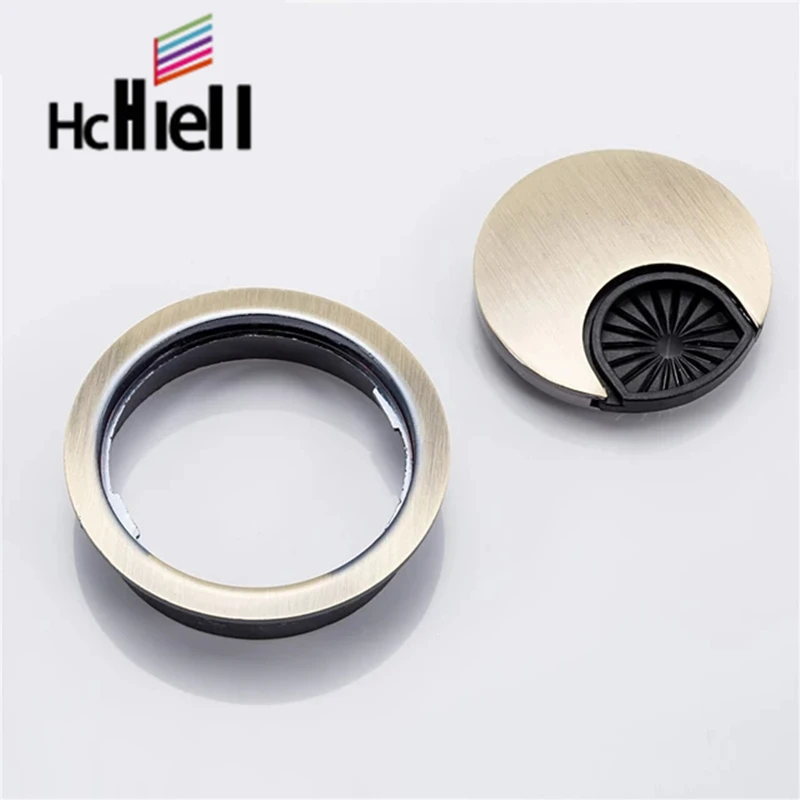 1 шт. цинковый сплав круглый стол проволоки отверстие крышки на выходе Порты и