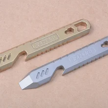 Lowbar titanium TC4 латунь EDC многофункциональные инструменты для открывания окон