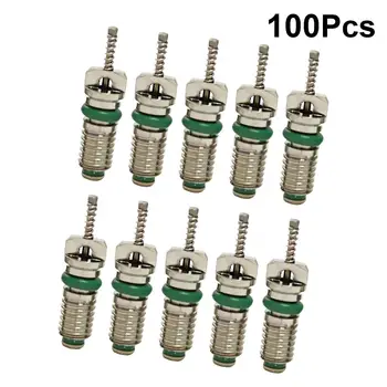 

100Pcs Ac Valve Tool Durable Portable Practical Ac Valve Core Ac Valve Tool Car Ac Valve Removal Tool for Car AC Vehicle A35