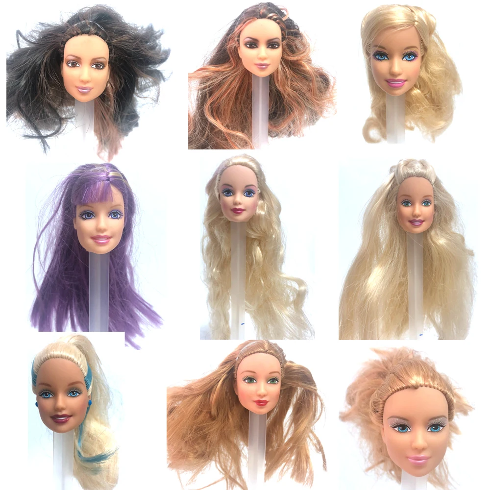 NK 1 Pcs Fashion Doll Head For 30 CM Accessories DIY Toys Girls' 1/6 Baby Dressing Up 605 JJ | Игрушки и хобби