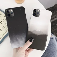 Чехол для телефона Ottwn Starry Sky для iPhone 11 Pro Max XS Max XR X 6 6s 7 8 Plus жесткая задняя панель из поликарбоната сетка полосатая оболочка для iPhone 11