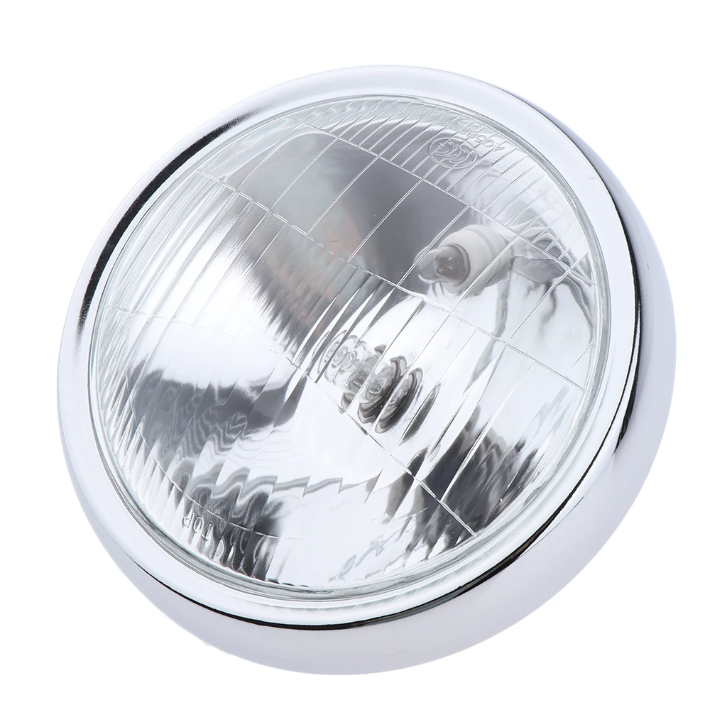 6V Silver Motorcycle Front Headlight Headlamp Fits For Honda Z50A Mini Trail 1977  Z50A Mini Trail 1976-1978