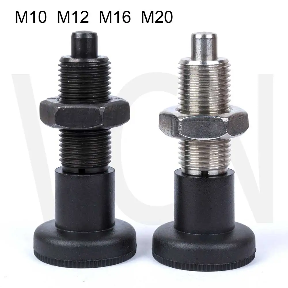 GN613! Index Plungers,spring plungers ,spring pin,return type ,Spring screw lock pin M10M12M16M20 afbeelding