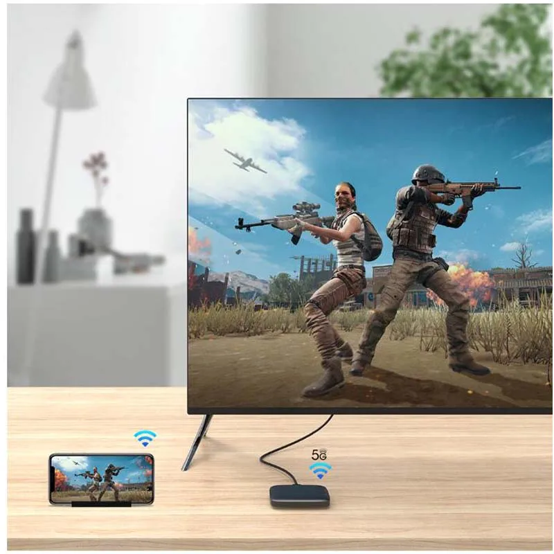 1080P 2,4G/5G беспроводной HDMI кабель Wifi Дисплей Ключ ТВ палка зеркальный экран Miracast Airplay DLNA HD ТВ адаптер для iOS Android