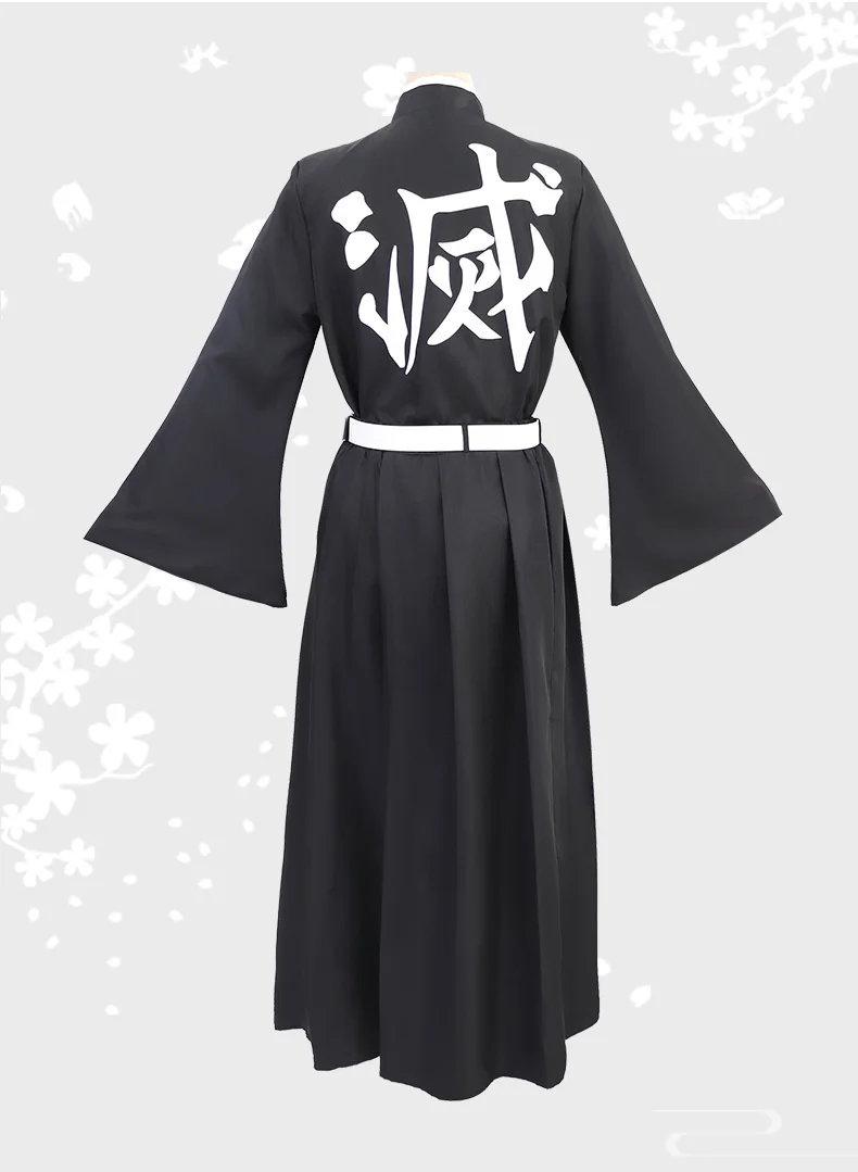 Disfraz de Cosplay de Anime Demon Slayer para hombre y mujer disfraz de Tokitou Muichirou, peluca, pantalones, espada de plus size cosplay