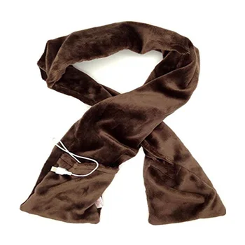 

Unisex Winter Electric Heating Scarf USB Rechargeable Electric Scarf Breathable Heated Wrap Neck Protection Warmer Cover Scarf