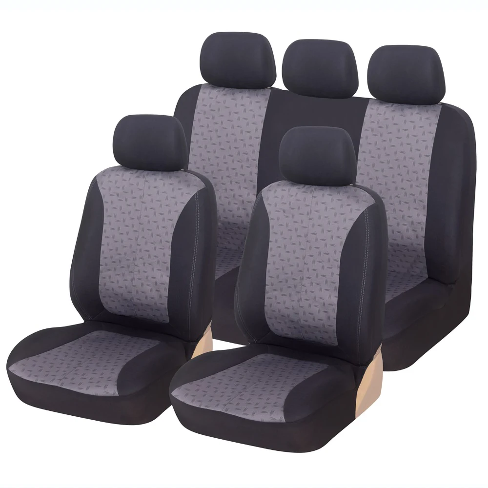 Full set car seat covers full set fit Audi A4 black/grey seat cover 
