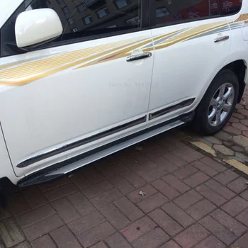 

Outer Parts ABS Chrome Side Door Body Moulding Trim Molding Strip Liner Protector Cover 4Pcs For Toyota RAV4 RAV 4 2009-2013