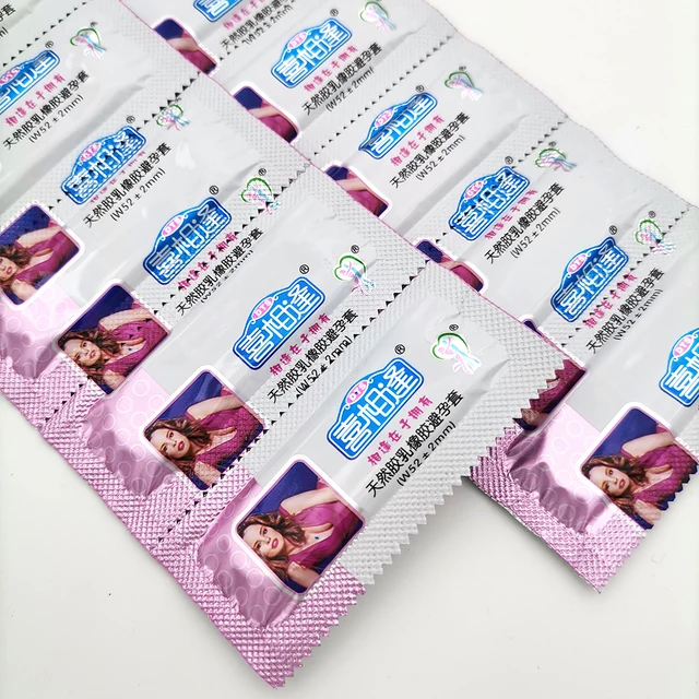 100 Pcs Lots Condom Natural Latex Condoms For Men Fruit Penis Sleeve Cock Contraception Tools Adult