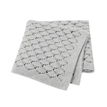 

Baby Blankets Knitted Newborn Infant Kids Unisex Sleeping Mat Cover for Stroller Bed Sofa 100*80cm Toddler Outdoor Playing Quilt