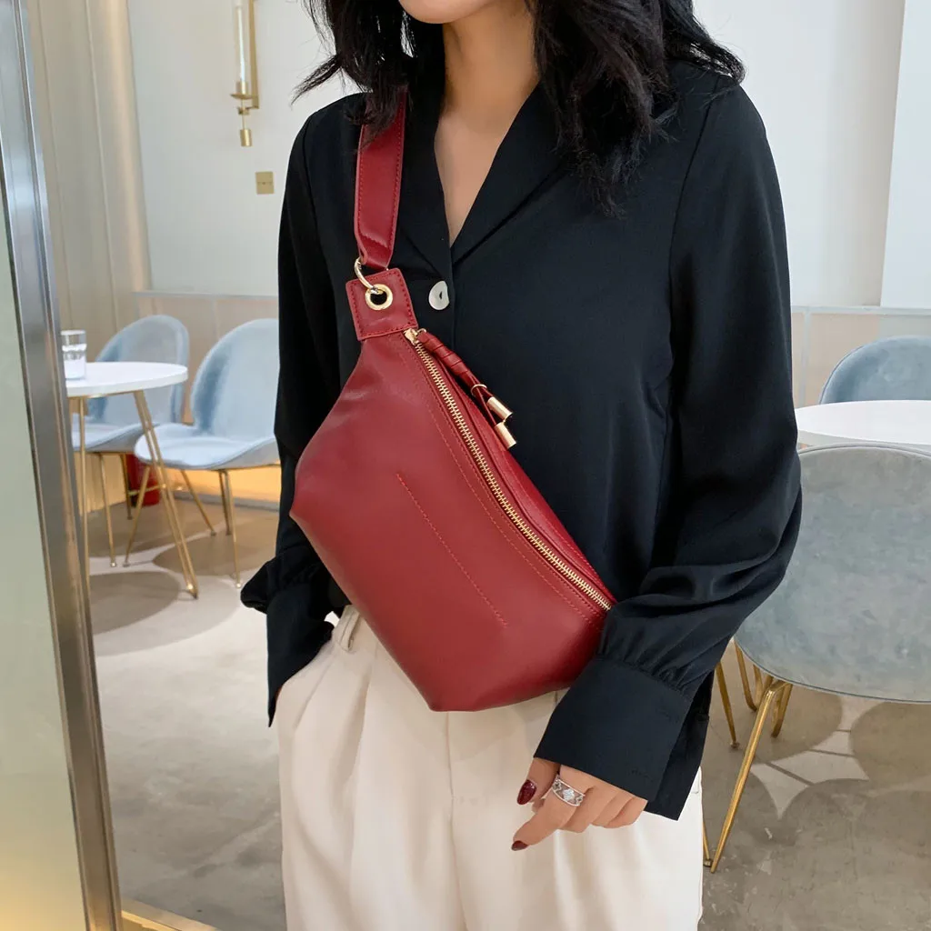 

Crossbody Bags For Women 2019 Pockets Chest Bag Casual Shoulder Bag Messenger Bag New Women Fashion Design Bolso Mujer