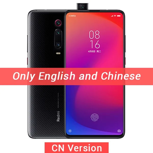 China ROM Black Мобильный телефон с глобальной ПЗУ Redmi K20 Pro, 6 ГБ ОЗУ, 128 Гб ПЗУ, Восьмиядерный процессор Snapdraon 855, 6,39 дюйма, 48мп, тройная камера, аккумулятор 4000 мАч, NFC - Цвет: China ROM Black