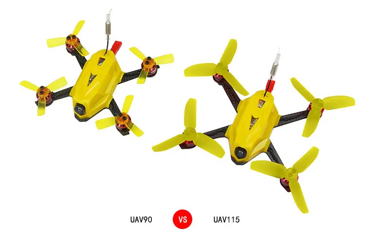 

Hot RCMOY UAV115 made by kingkong F3 Flight Controll 800TVL VTX 10A ESC big than kingkong 90GT