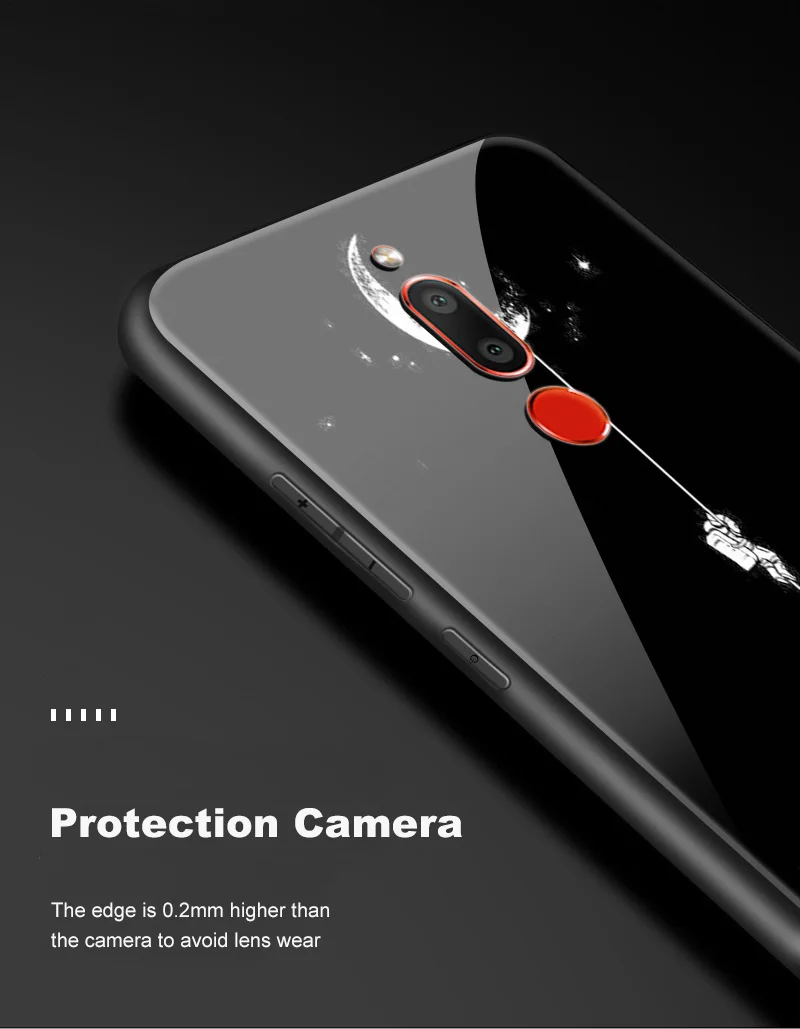 Роскошный чехол для Meizu 16s 16th плюс 16X M6T M882Q M892Q заднее закаленное Стекло чехол для Meizu M5 M6 M8 M9 Примечание печатных темно силиконовый чехол