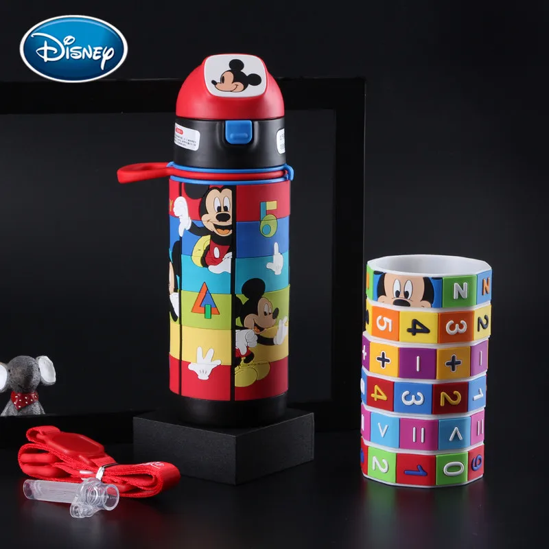 Disney baby Милая соломка из нержавеющей стали кружка чашка набор прямая чашка 400 мл детская чашка