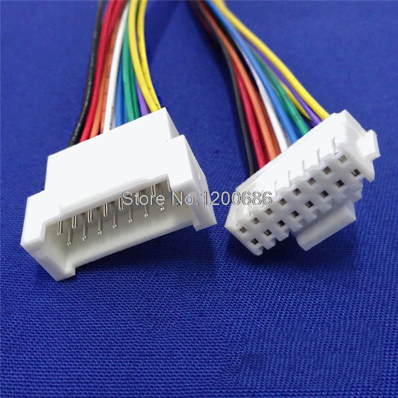 Masculino Feminino Jst 2.0 mm Passo Phb Phb8vs Pin Conector Fio 2.0 mm Passo 100cm Personalização Feita 1m 24awg 1000 mm Phb2.0