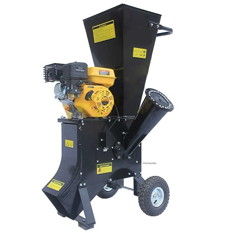 5000RPM rotating speed Professional Gas wood shredder Garden leaf crusher / Branch shredding machine for gardener/forest guarder 2