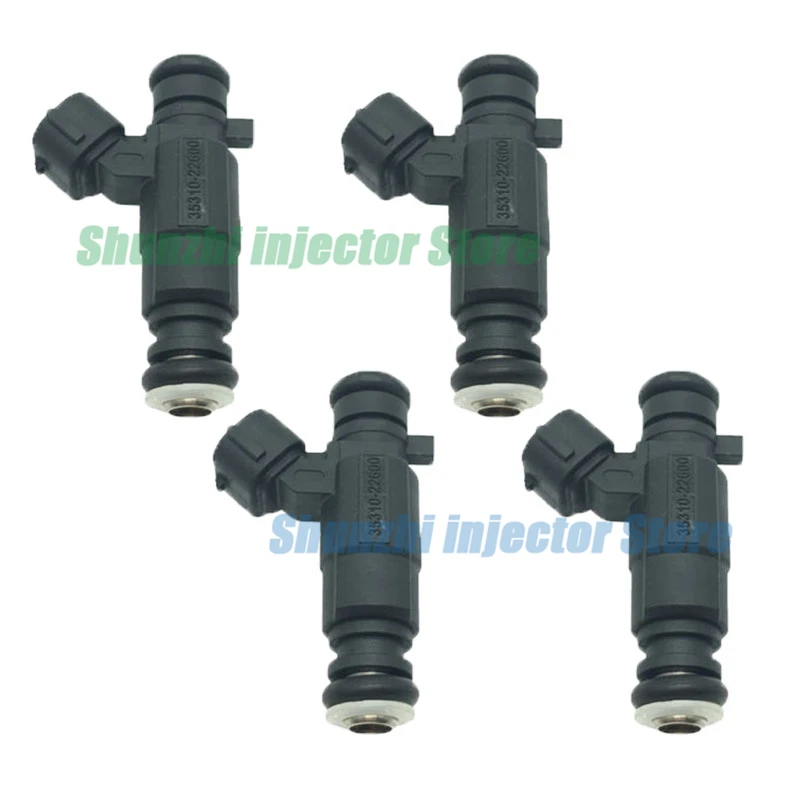 4 шт. Топливные форсунки для hyundai акцент 1.5L 1.6L 2000-2005 OEM 35310-22600 3531022600 35310 22600