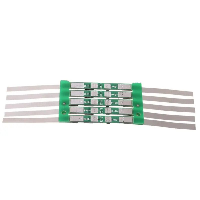 3.7V 3A Protection Board 10pcs/set For 1S 18650 Lithium Battery Over Protective Plat with Solder Belt lithium battery protection board