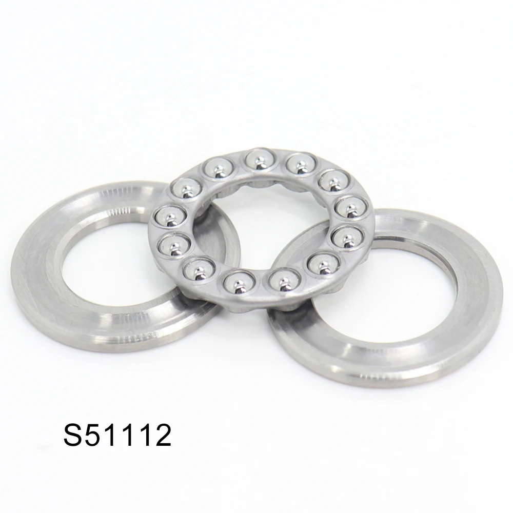 

S51112 Bearing 60*85*17 mm 1PC ABEC-1 Stainless Steel Thrust S 51112 Ball Bearings