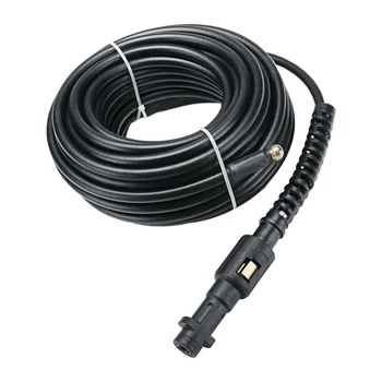 

1pc 6M High Pressure Washer Pipe Sewer Washing Machine Hose Sewage Dredging Cleaning Hose Compatible for Karcher